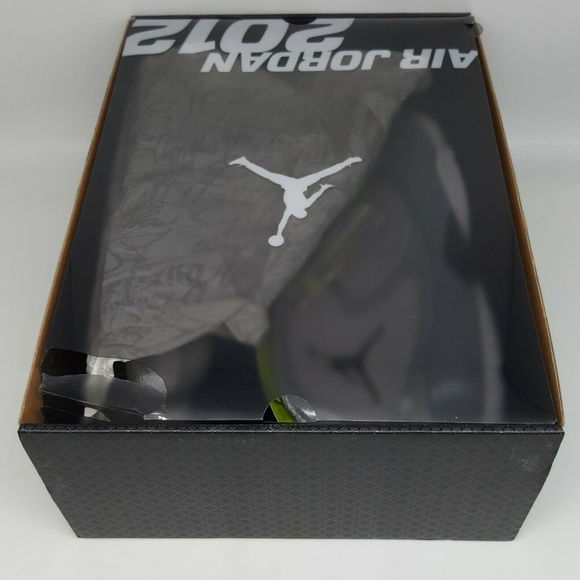 NIB men\'s 10.5 nike Air Jordan 2012 wolf grey 484654-001 main image 4
